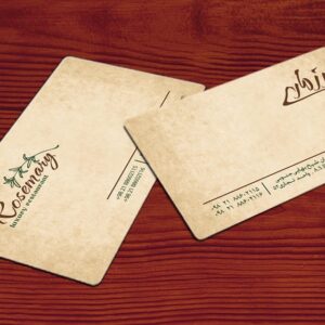 کارت ویزیت pvc - داتکو - 3820