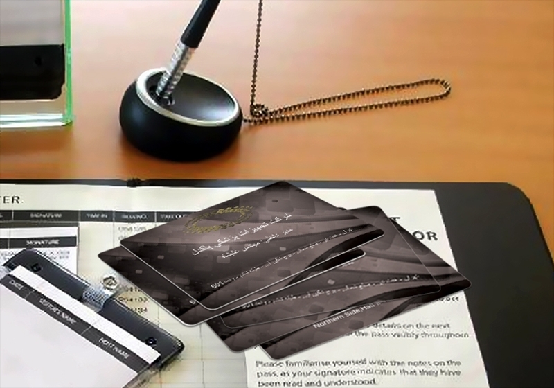 کارت ویزیت pvc - داتکو - 3849