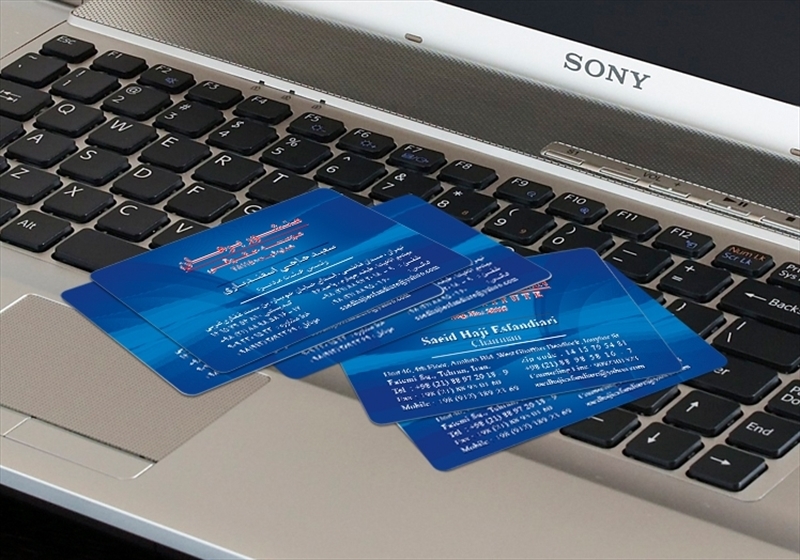 کارت ویزیت pvc - داتکو - 3886