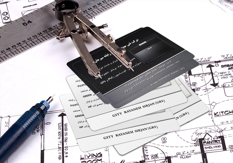 کارت ویزیت pvc - داتکو - 3896