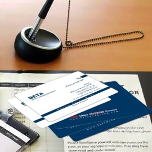 کارت ویزیت pvc - داتکو - 3906