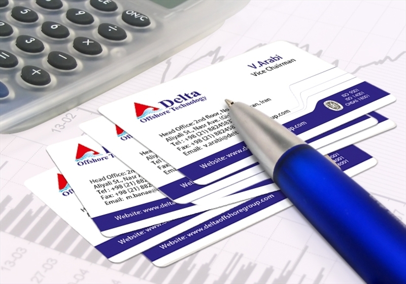 کارت ویزیت pvc - داتکو - 3916