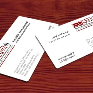 کارت ویزیت pvc - داتکو - 3965