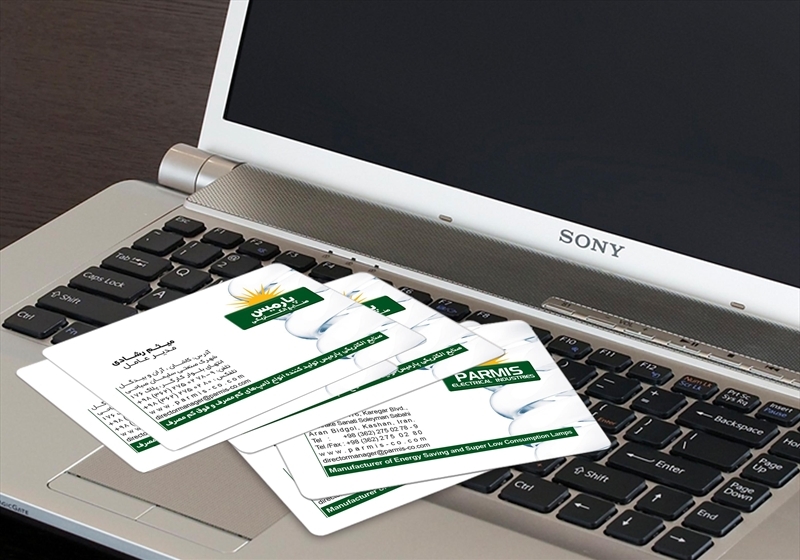 کارت ویزیت pvc - داتکو - 3991