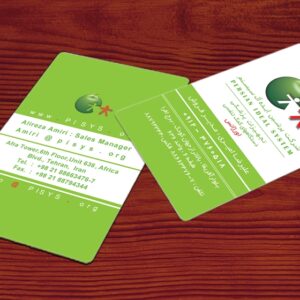 کارت ویزیت pvc - داتکو - 3996