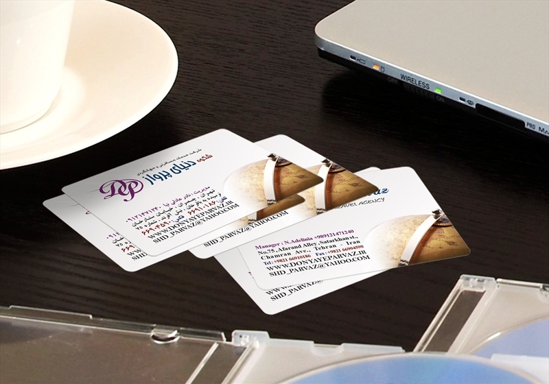 کارت ویزیت pvc - داتکو - 3998