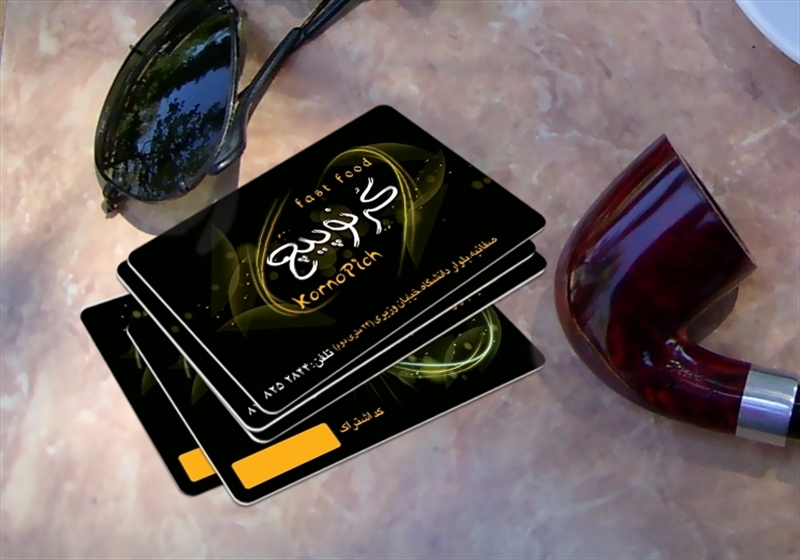 کارت ویزیت pvc - داتکو - 4028