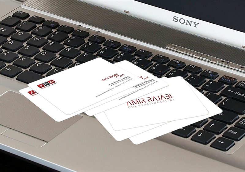 کارت ویزیت pvc - داتکو - 4044