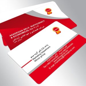 کارت ویزیت pvc - داتکو - 4054