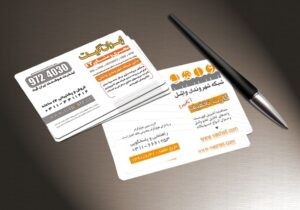 کارت ویزیت pvc - داتکو - 4129