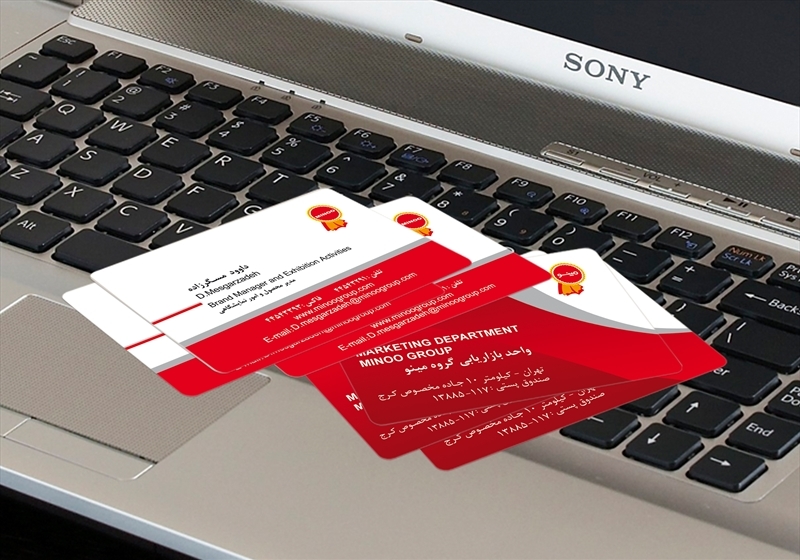 کارت ویزیت pvc - داتکو - 4169