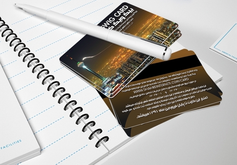 کارت ویزیت pvc - داتکو - 4319