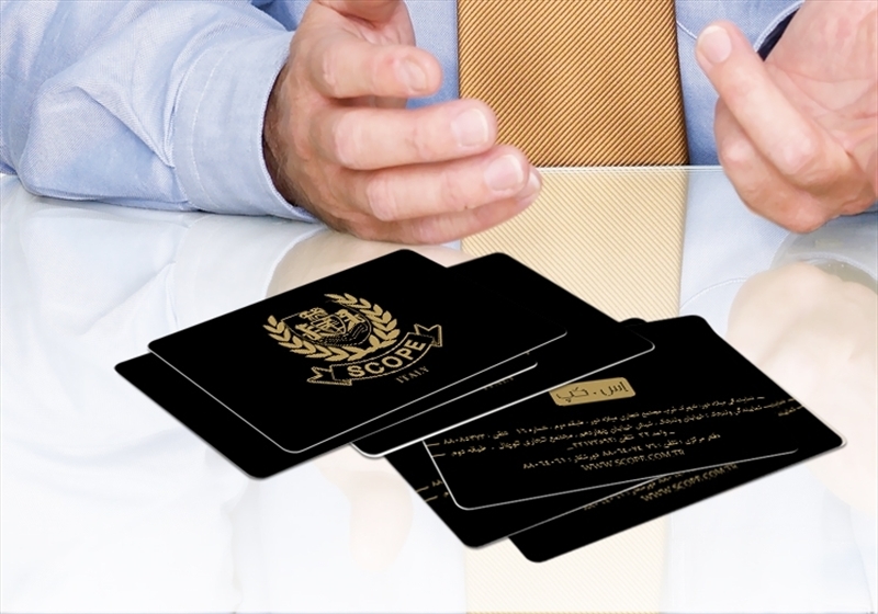 کارت ویزیت pvc - داتکو - 4342