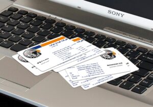 کارت ویزیت pvc - داتکو - 4384