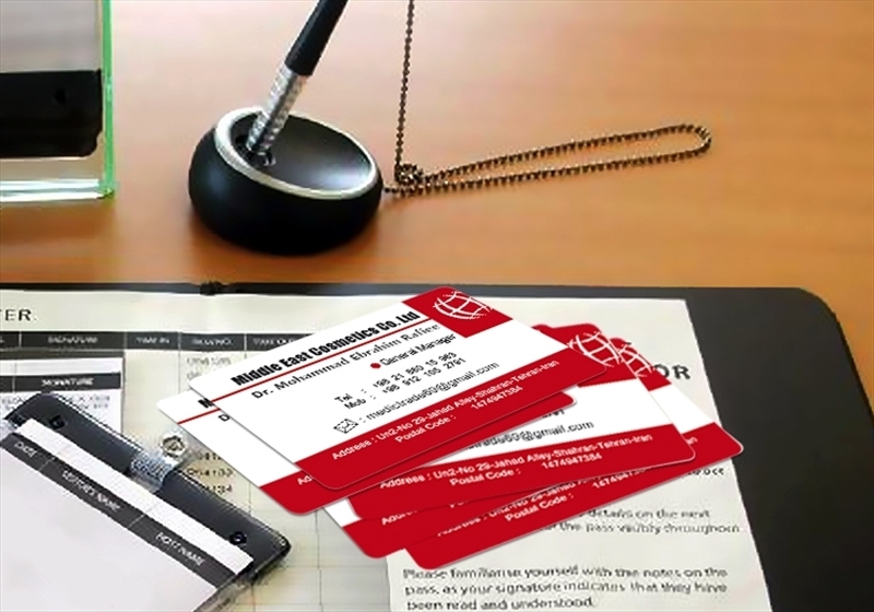 کارت ویزیت pvc - داتکو - 4422