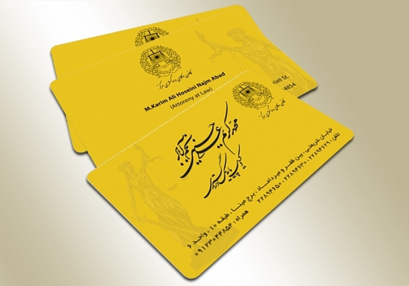 کارت ویزیت pvc - داتکو - 4456