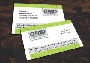 کارت ویزیت pvc - داتکو - 4525