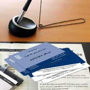 کارت ویزیت pvc - داتکو - 4588