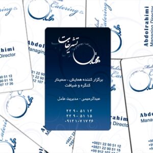 کارت ویزیت pvc - داتکو - 4640