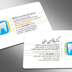 کارت ویزیت pvc - داتکو - 4686