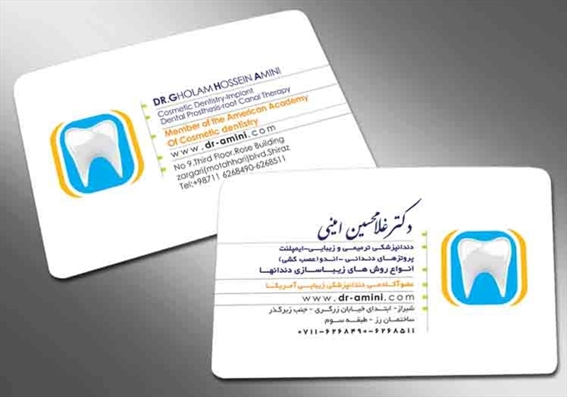کارت ویزیت pvc - داتکو - 4686