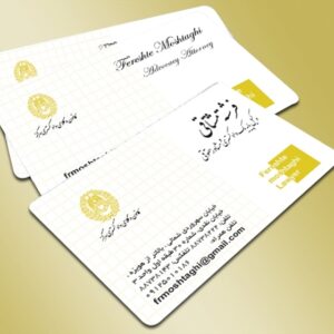 کارت ویزیت pvc - داتکو - 4728