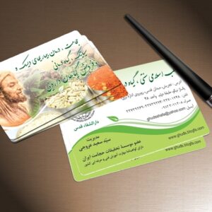 کارت ویزیت pvc - داتکو - 4749