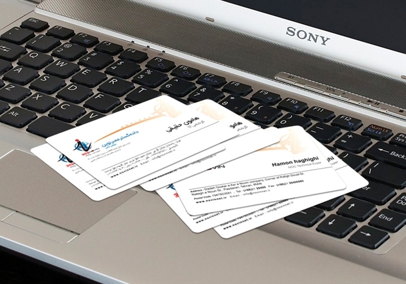 کارت ویزیت pvc - داتکو - 4786