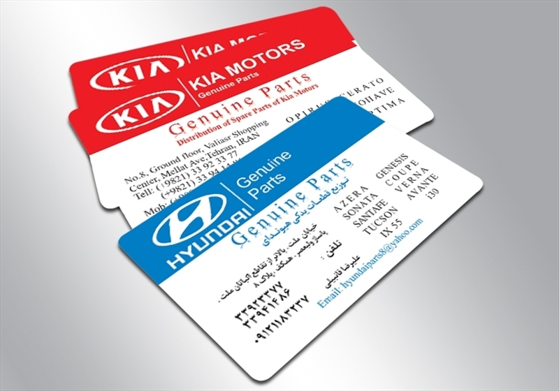 کارت ویزیت pvc - داتکو - 4792