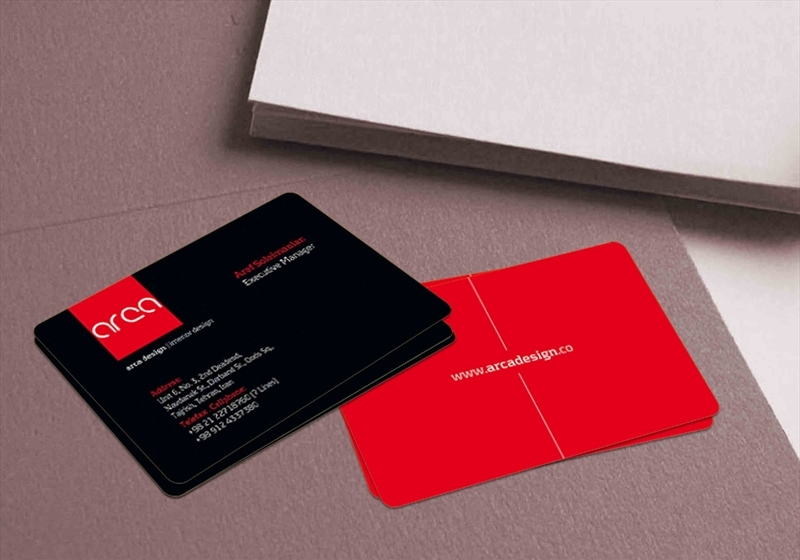 کارت ویزیت pvc - داتکو - 4806