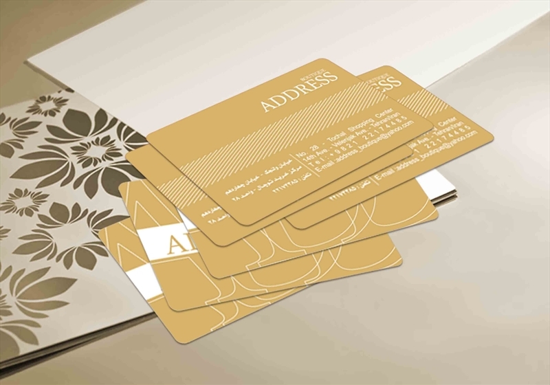 کارت ویزیت pvc - داتکو - 4818