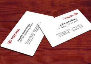 کارت ویزیت pvc - داتکو - 4832