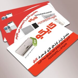 کارت ویزیت pvc - داتکو - 4841