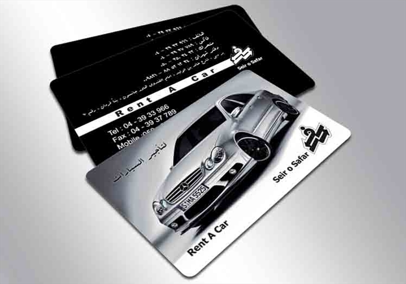 کارت ویزیت pvc - داتکو - 4871