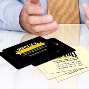 کارت ویزیت pvc - داتکو - 4875