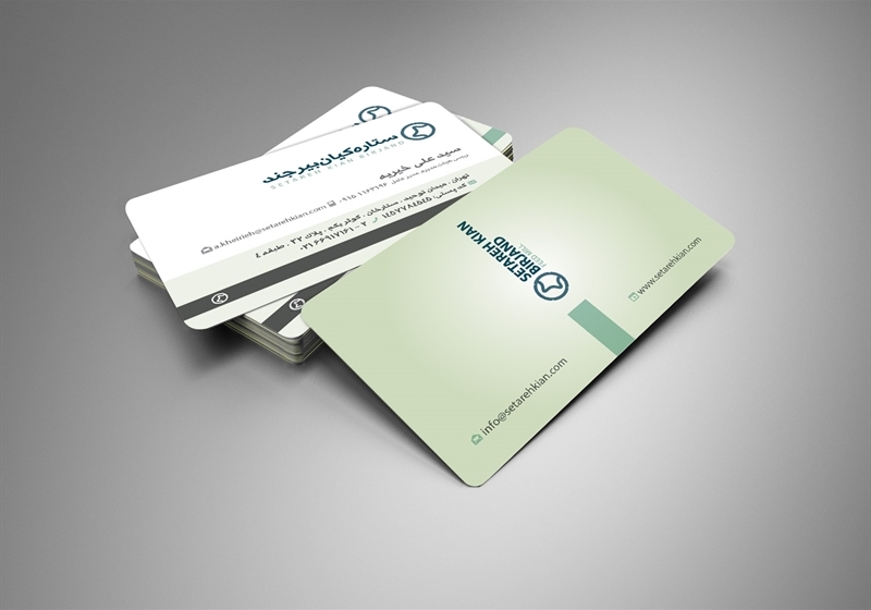 کارت ویزیت pvc - داتکو - 5078