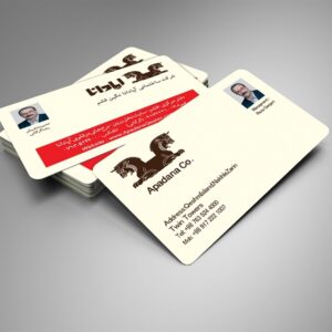 طراحی و چاپ کارت ویزیت شرکت ساختمانی