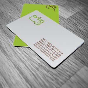 طراحی و چاپ کارت ویزیت باشگاه لاغری