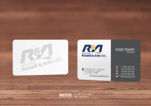 کارت ویزیت pvc - داتکو - 5137