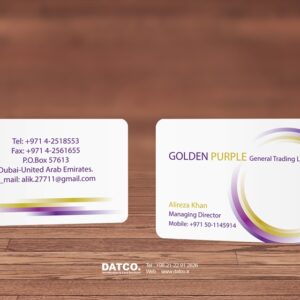 کارت ویزیت pvc - داتکو - 5155