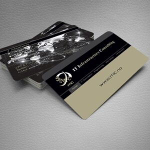 طراحی و چاپ کارت ویزیت شرکت ای تی