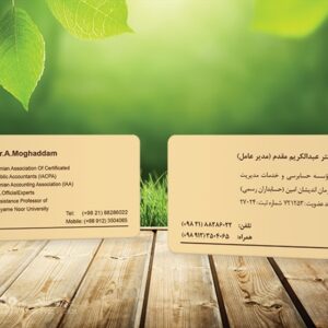 کارت ویزیت pvc - داتکو - 5359