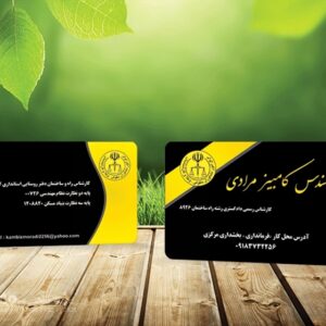 کارت ویزیت pvc - داتکو - 5407