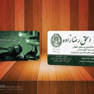 کارت ویزیت pvc - داتکو - 5411
