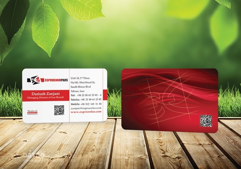 کارت ویزیت pvc - داتکو - 5479