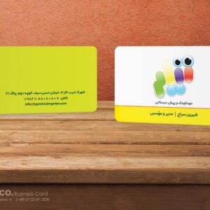 کارت ویزیت pvc - داتکو - 5505