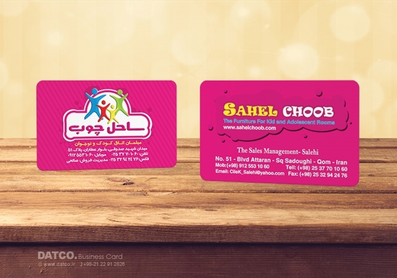 کارت ویزیت pvc - داتکو - 5531