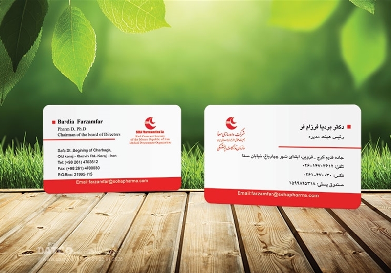 کارت ویزیت pvc - داتکو - 5595