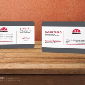 کارت ویزیت pvc - داتکو - 5609