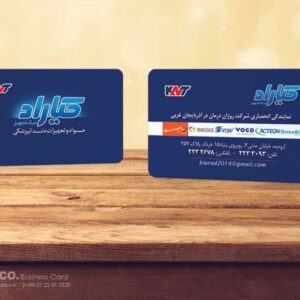 کارت ویزیت pvc - داتکو - 5617